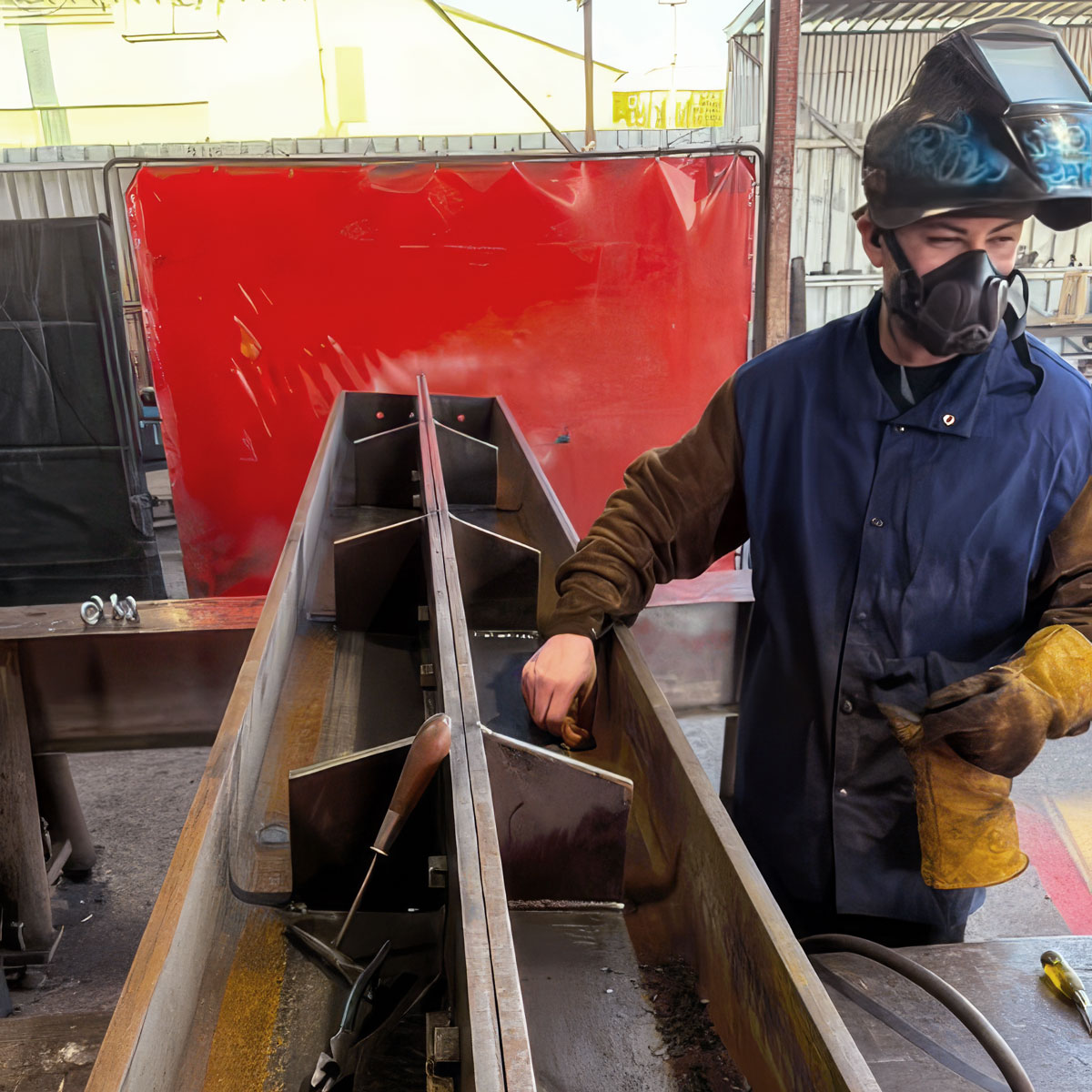 steel-beam-fab Steel beam fabrication is just one of our capabilities